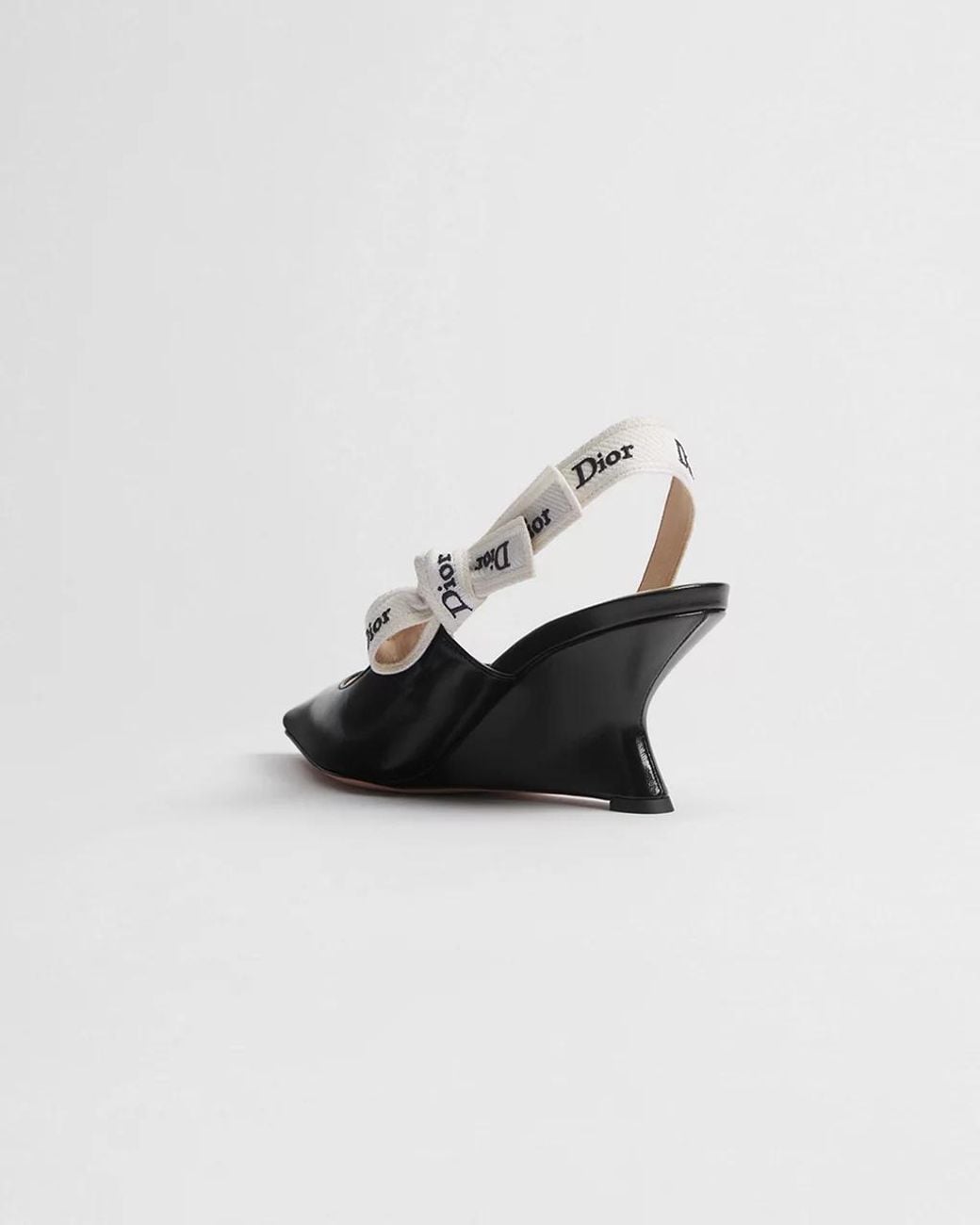 Dior Black J'A Wedge Slingback Pump