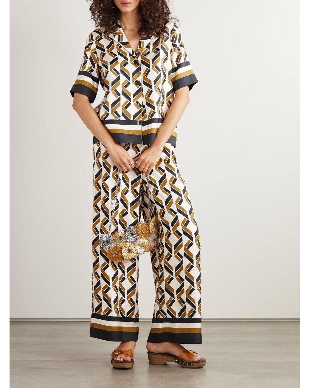 Eres Black Sonore Printed Shirt
