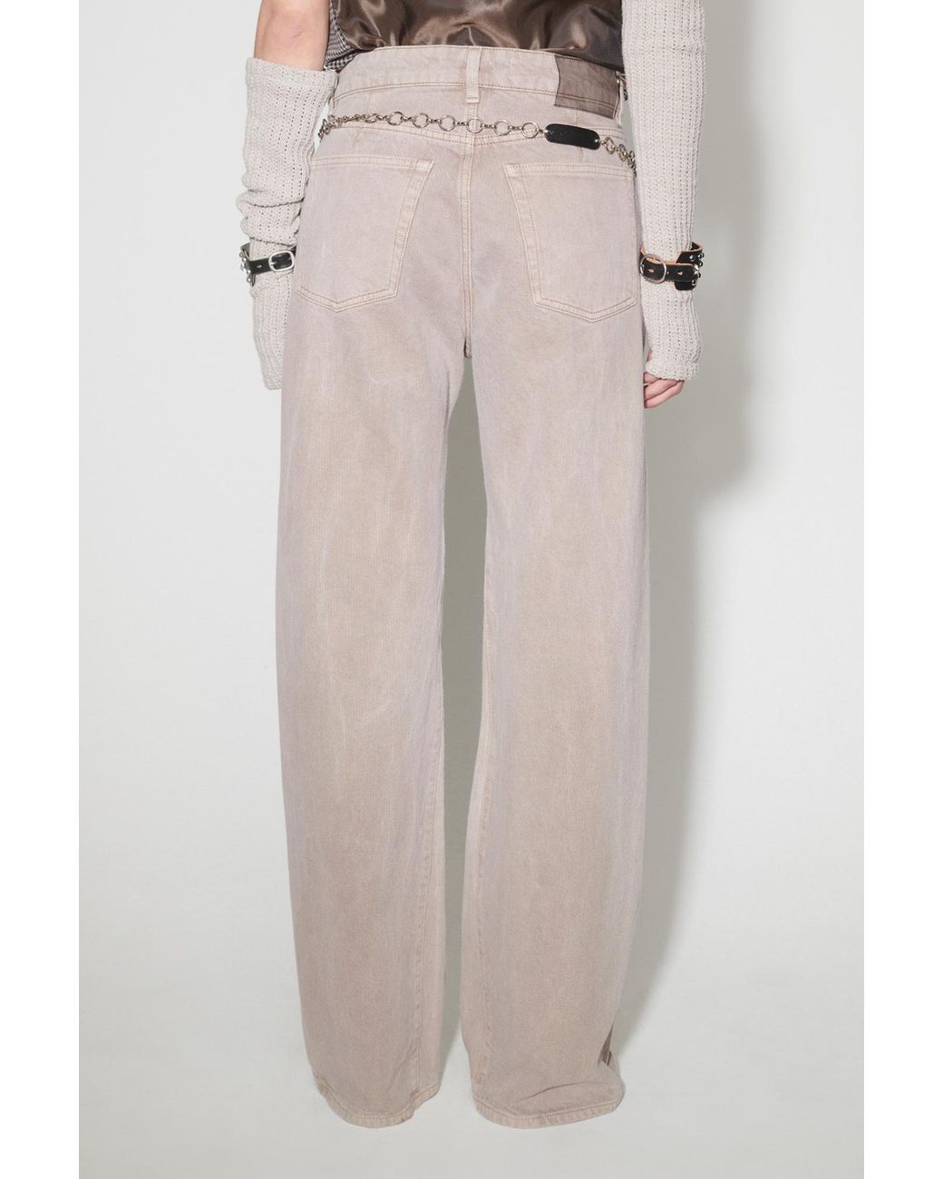 Our Legacy Gray Treble Cut Wide-Leg Jeans