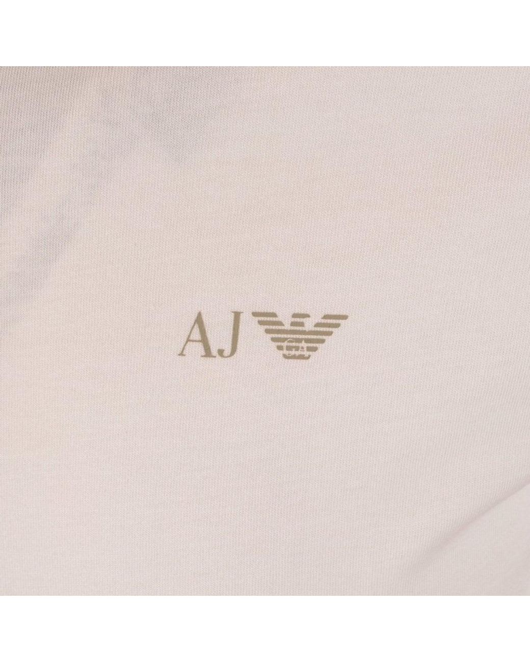 Armani Jeans Pink Logot-Shirt for men