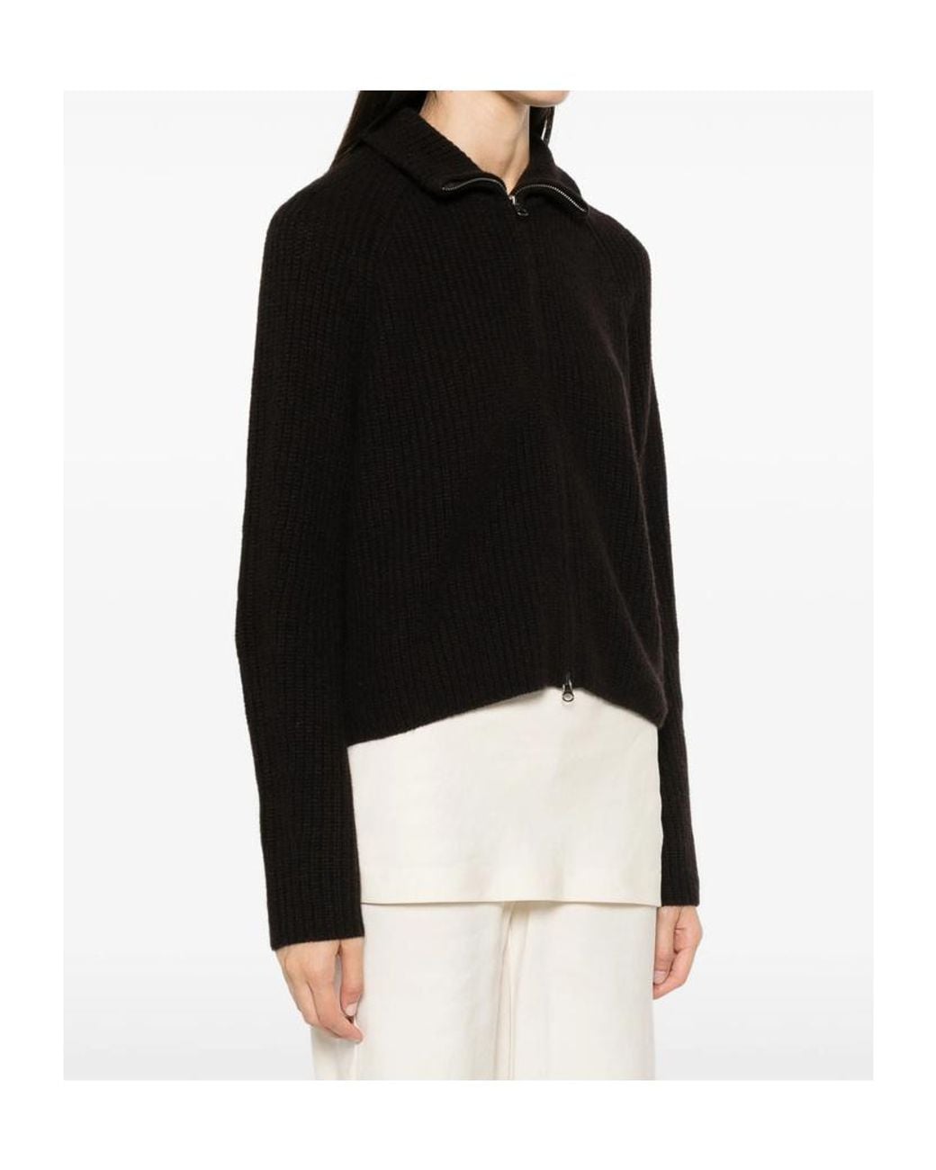 Lisa Yang Black Sadie Knitted Cardigan