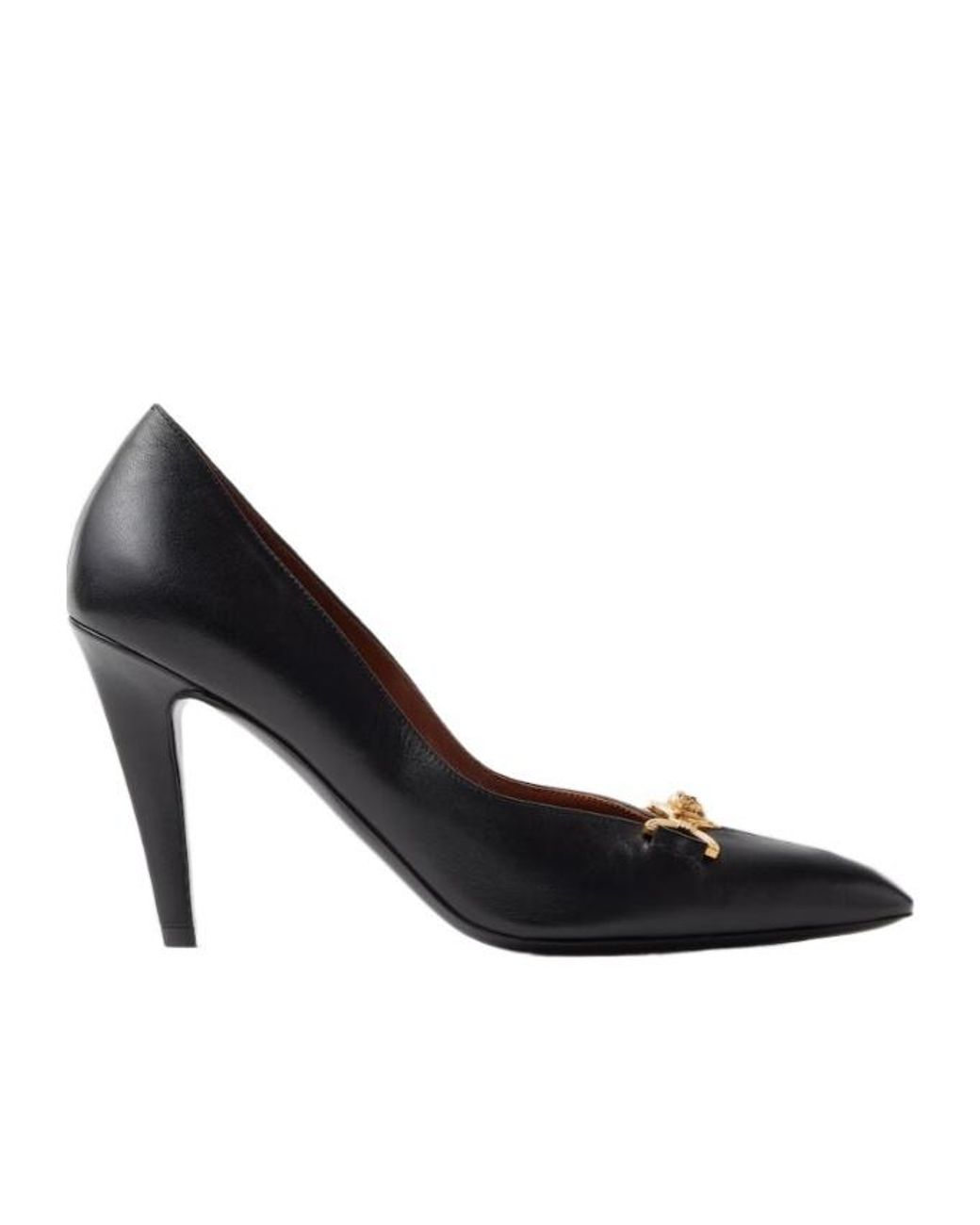 Versace Black Medusa 90Mm Heeled Pumps