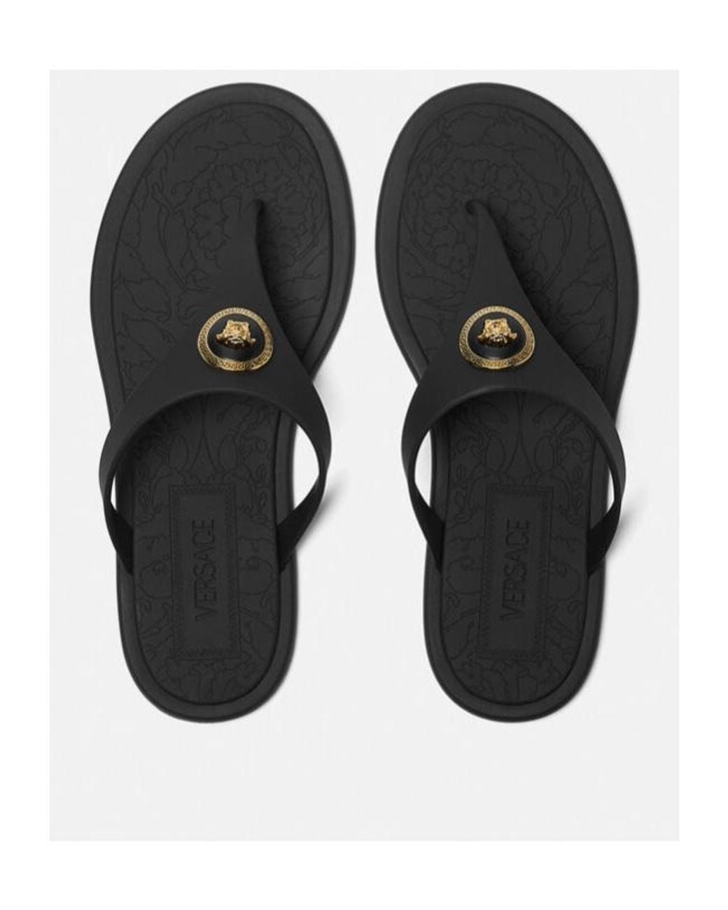 Versace Brown Casual Flat Shoes