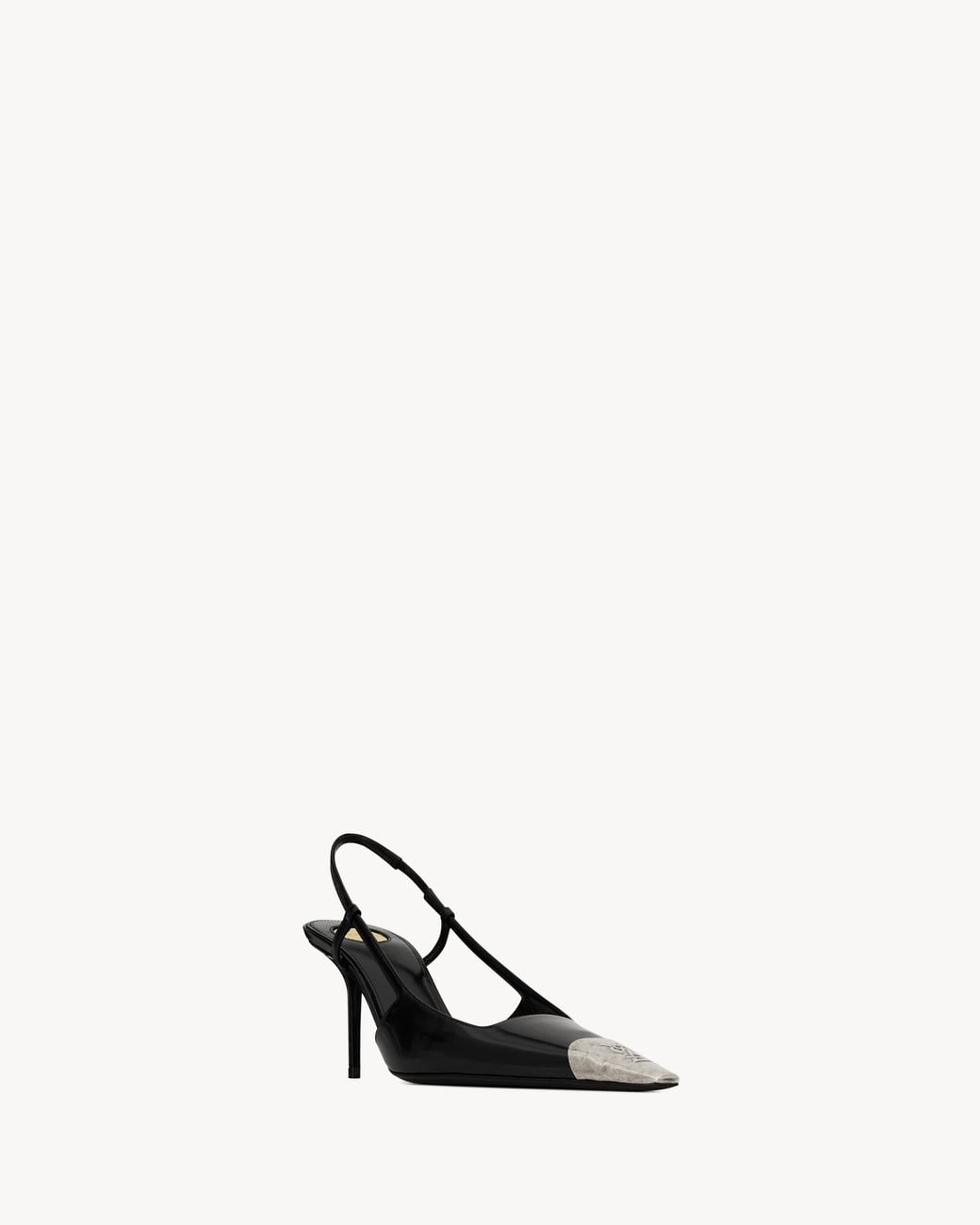 Saint Laurent Multicolor Jeanne Slingback Pumps