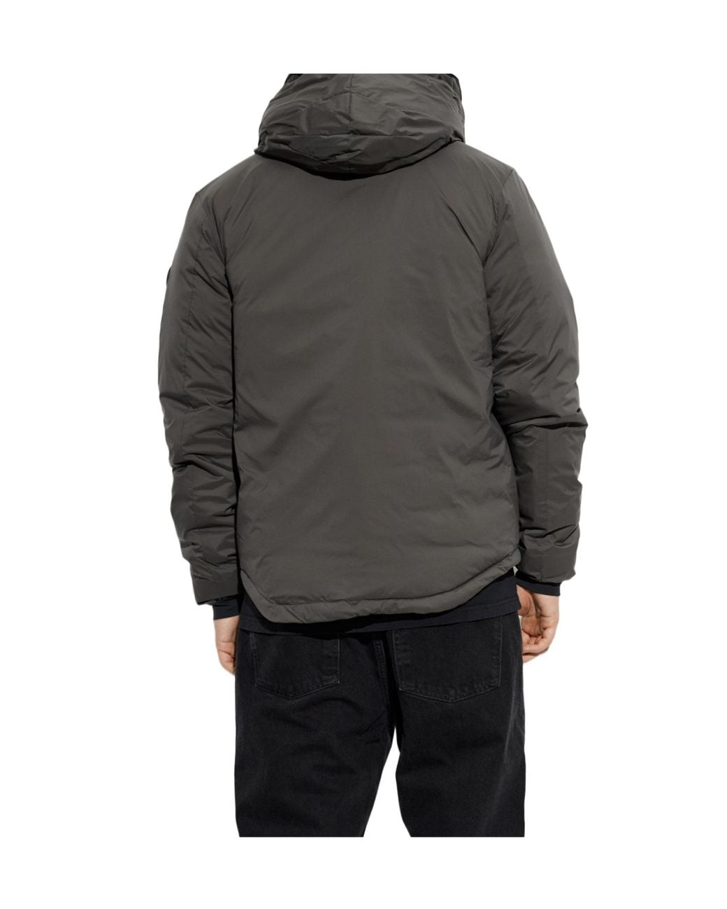Canada Goose Gray Lodge Puffer Jacket for men