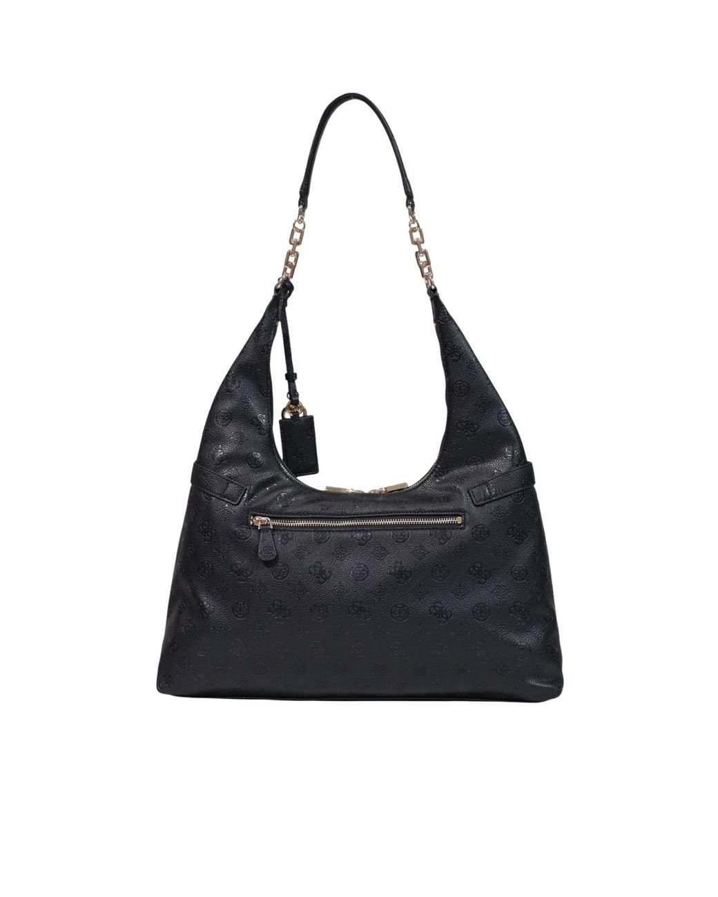 Guess Black Zippered Shoulder Bag