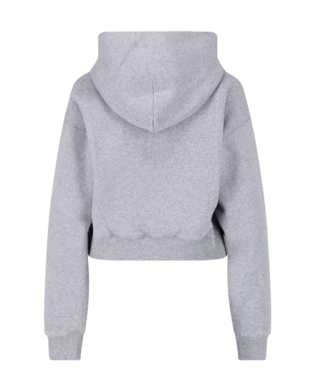 Sporty & Rich Gray Long-Sleeve Sweatshirt