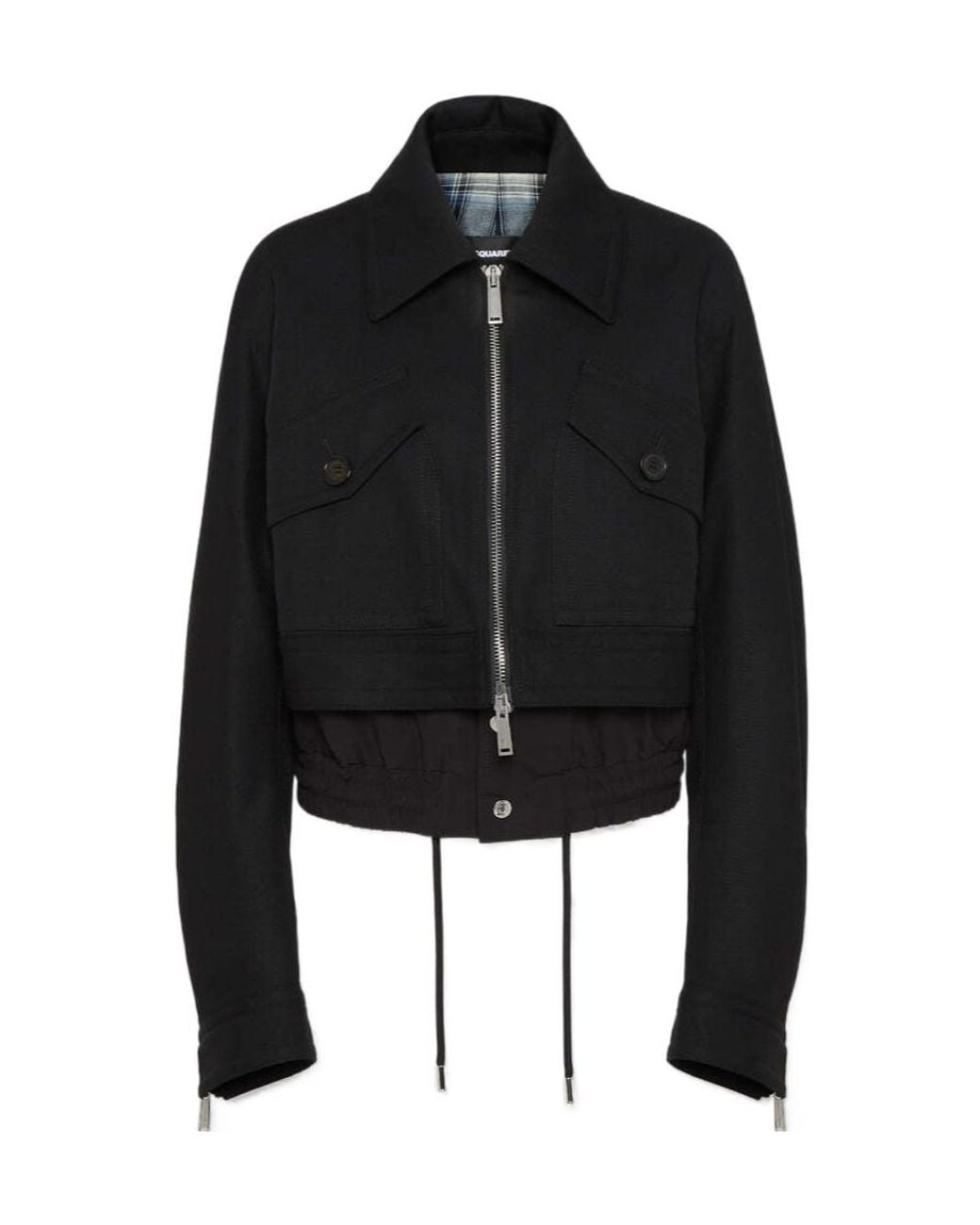 DSquared² Black Hybrid D2 Kaban Jacket
