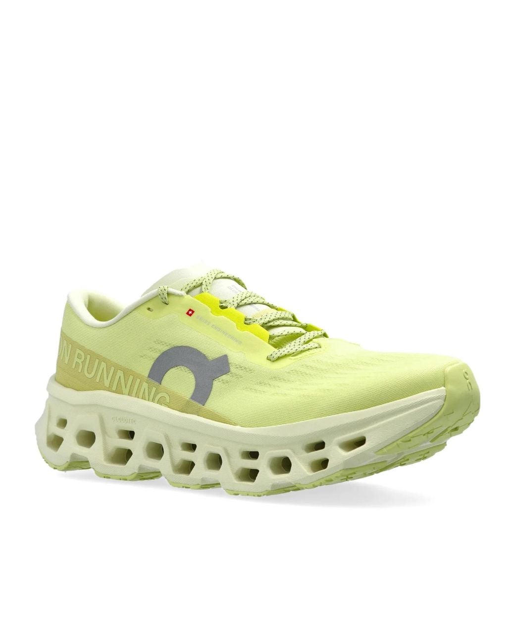 On Shoes Green Cloudmonster 3 Lace-Up Sneakers for men