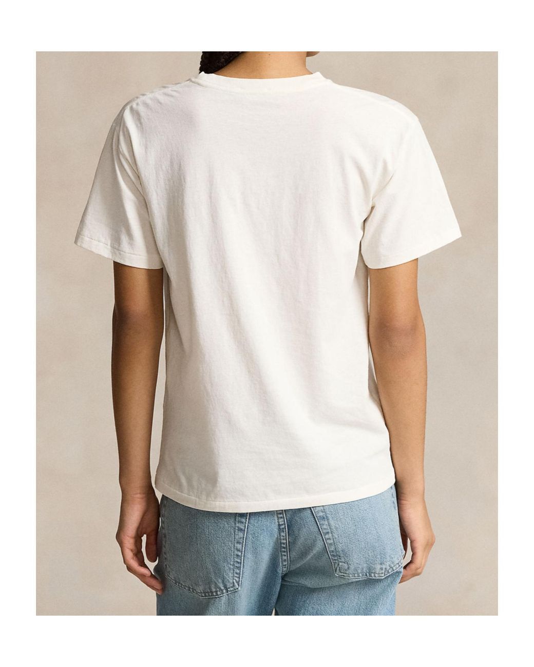 Polo Ralph Lauren White Polo Bear T-Shirt