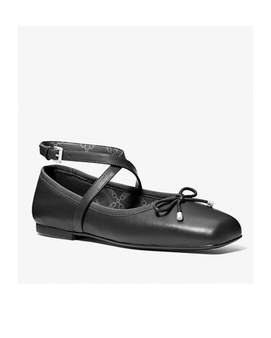 MICHAEL Michael Kors Black Michael Kors Collette Ballet Flat Shoes
