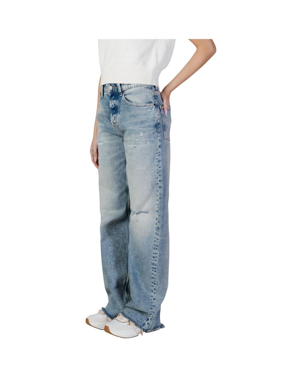 Tommy Hilfiger Blue Jeans With Belt Loops