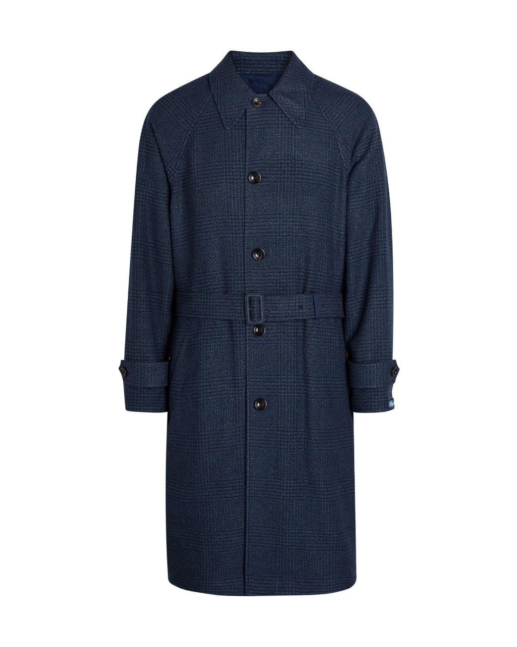 Polo Ralph Lauren Blue Wool Overcoat for men