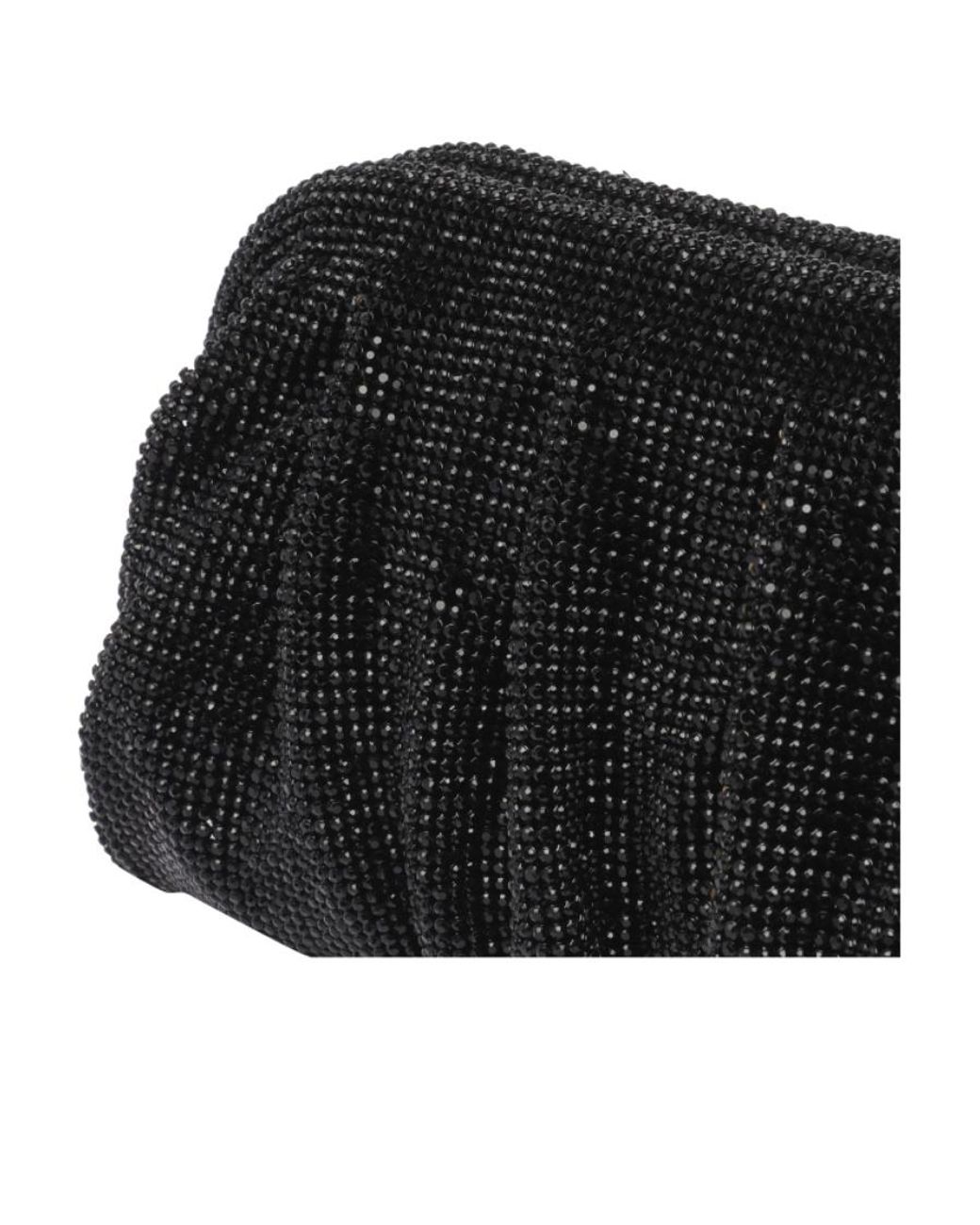 Benedetta Bruzziches Black Venus La Grande Embellished Clutch Bag