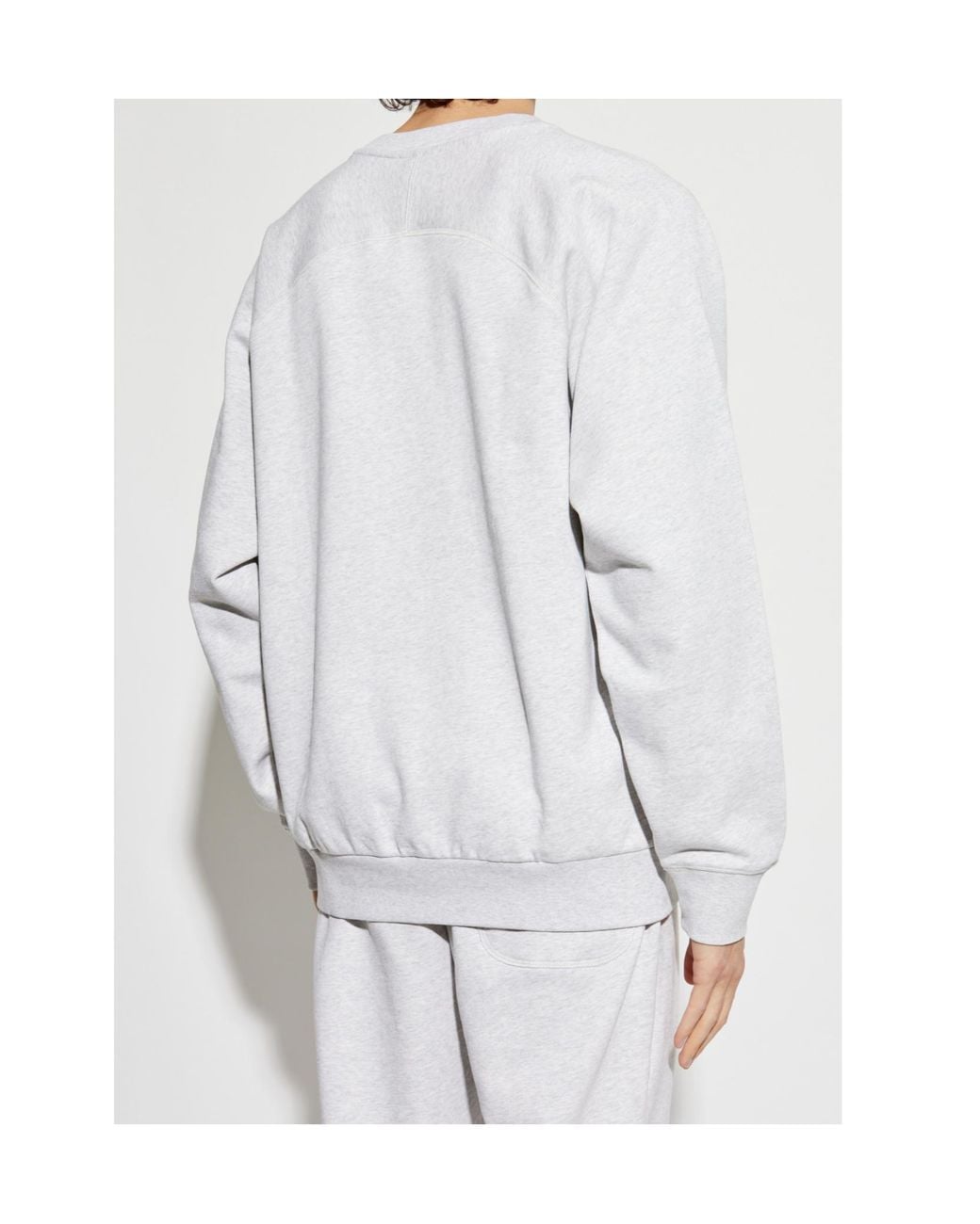 A.P.C. White X Asics Lake Crewneck Sweatshirt for men