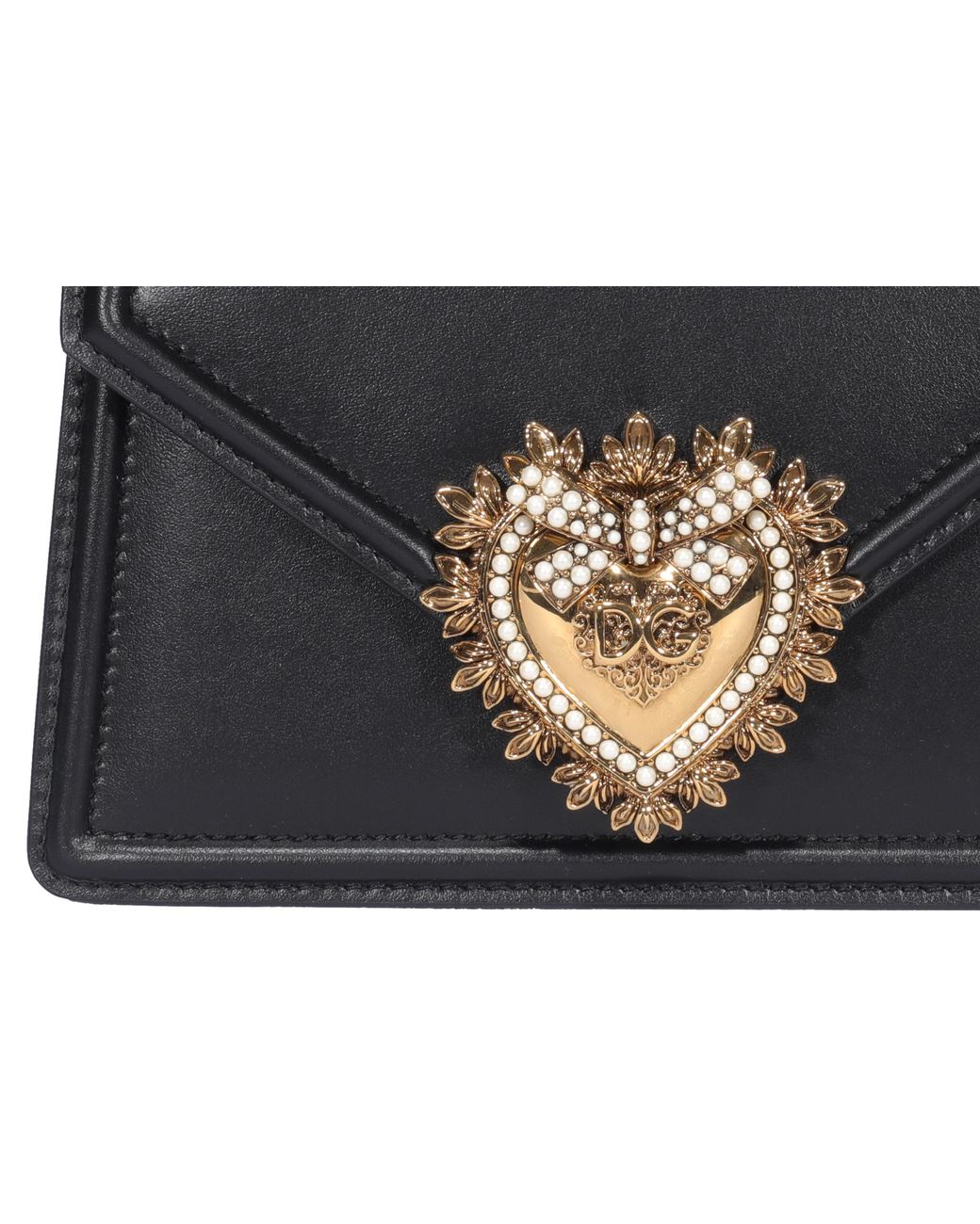 Dolce & Gabbana Black Devotion Small Tote Bag