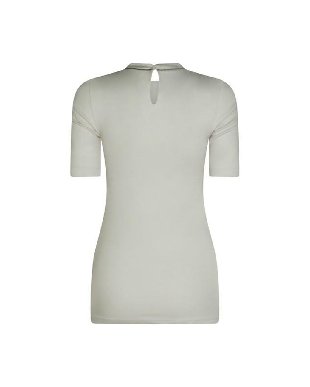 Brunello Cucinelli White Monili-Chain Cotton Jumper