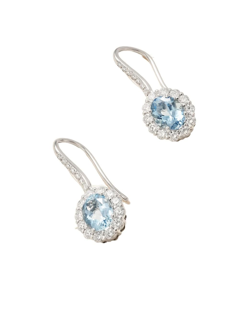 Garrard White Diamond Earrings