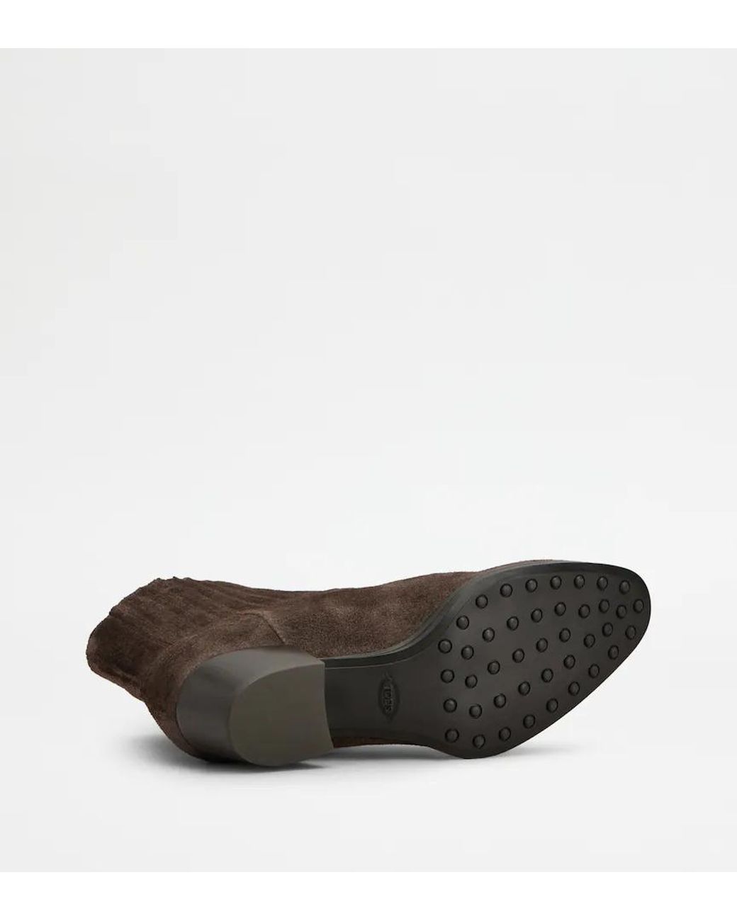 Tod's Brown Ankle Boots