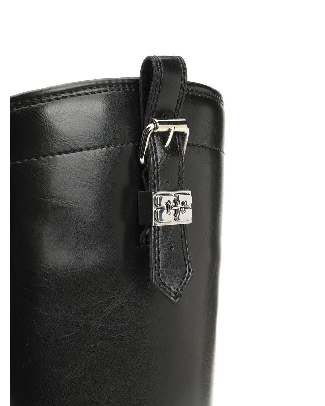 Ganni Black High Boots