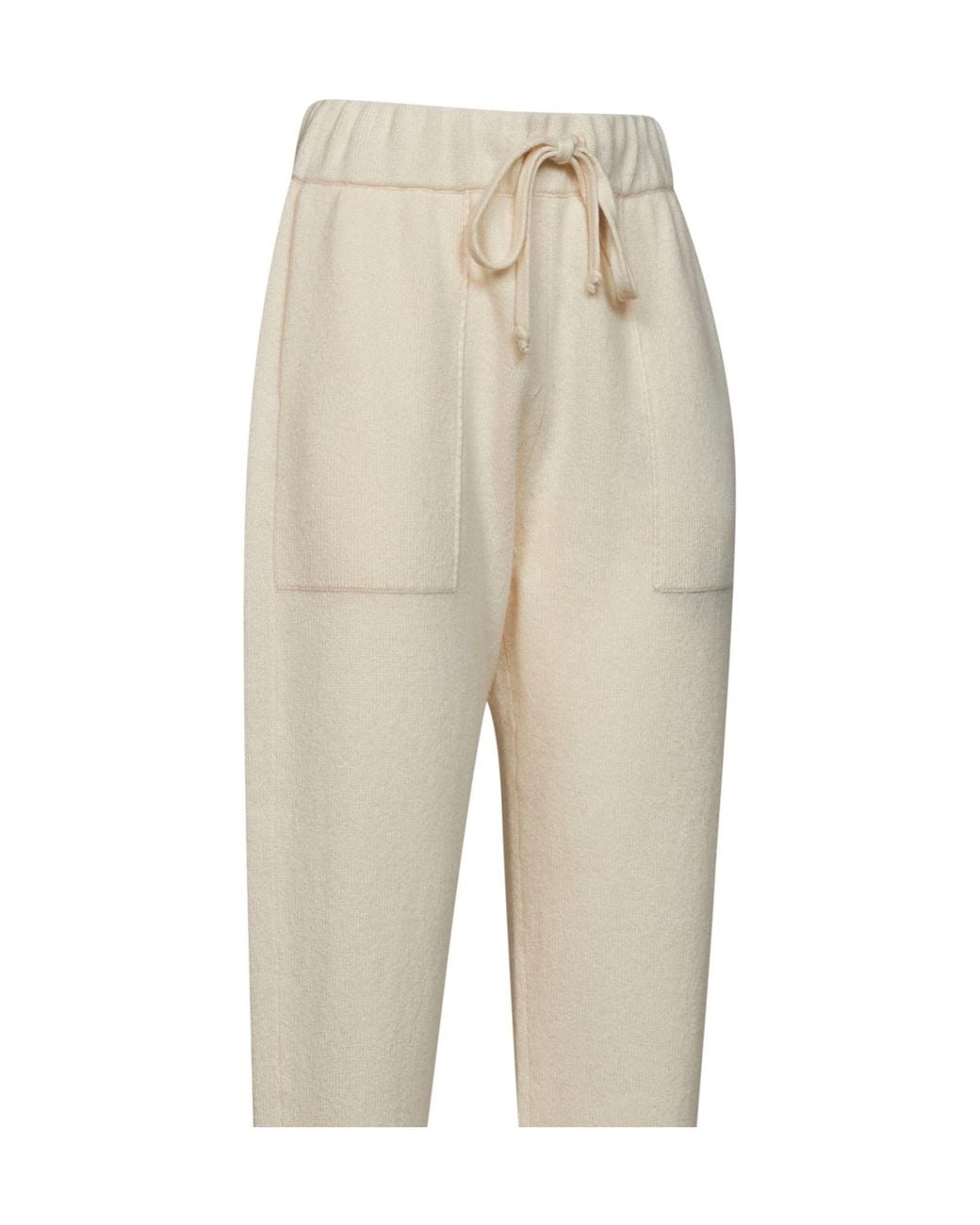 Uma Wang Natural Elastic-Waist Sweatpants