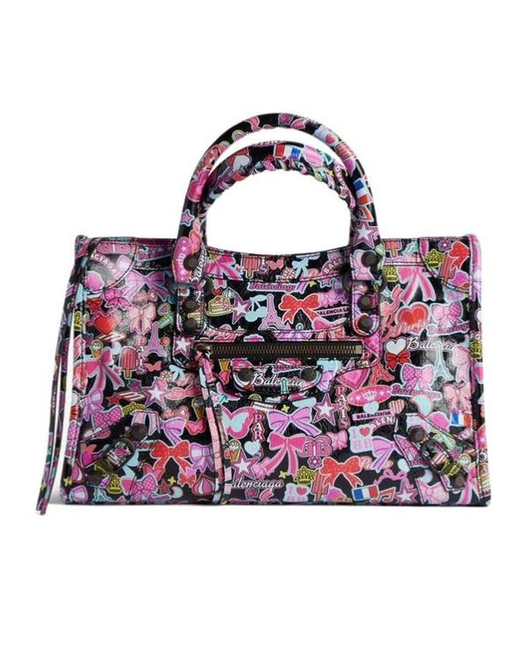 Balenciaga Purple Le City Bag Small