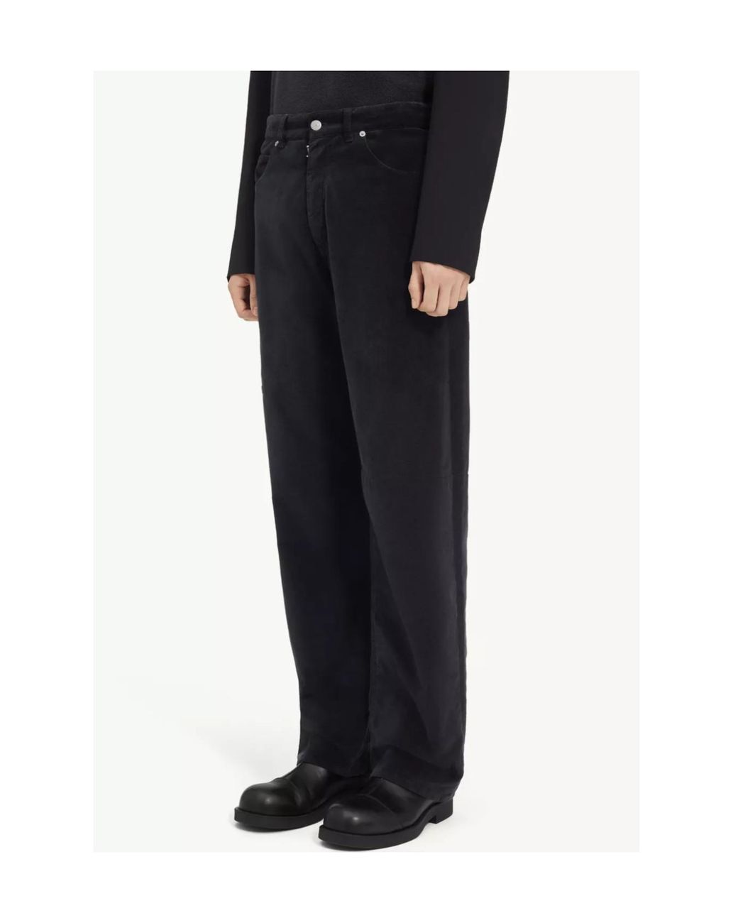 MM6 by Maison Margiela Blue Straight-Leg 5-Pocket Jeans for men