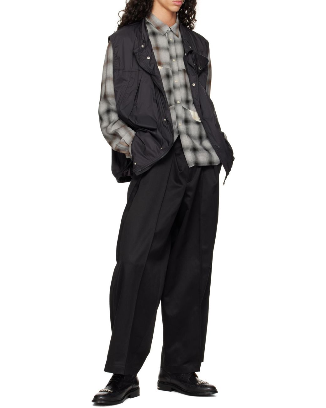 Toga Virilis Black Detail Lace Up Boots for men