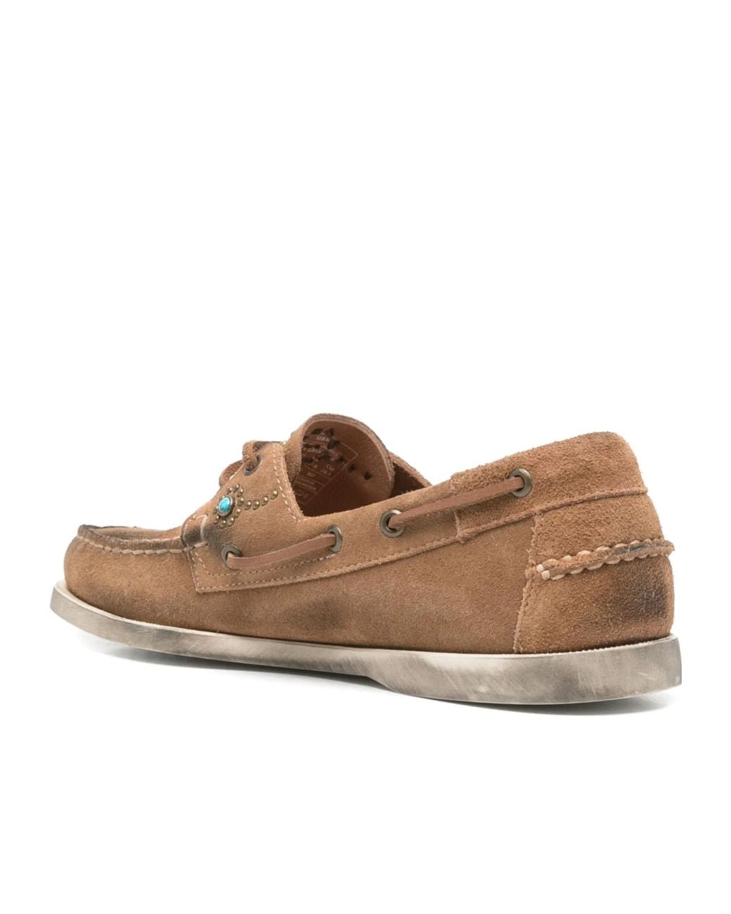 Sebago Brown Suede Loafers