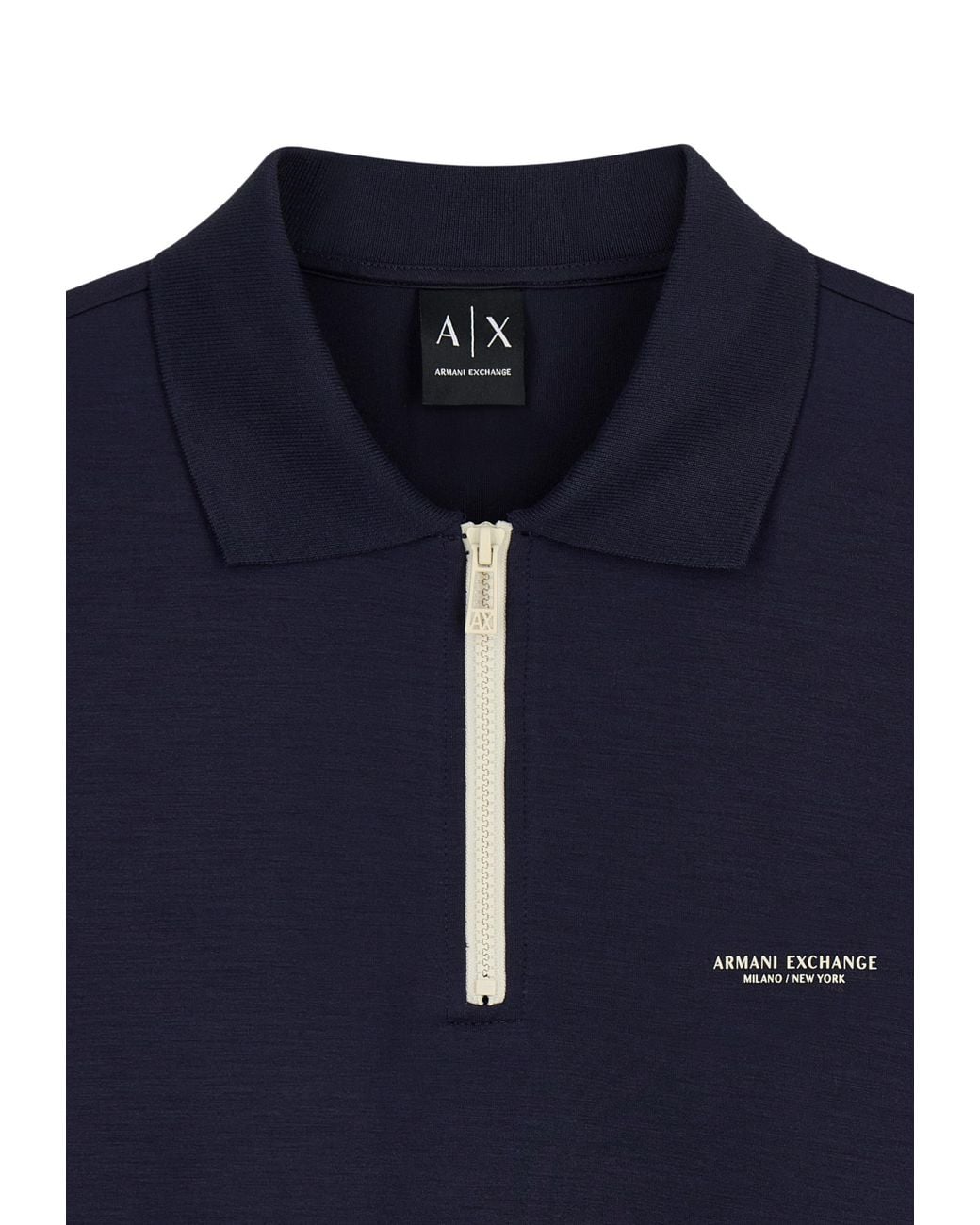 ARMANI EXCHANGE Blue Long-Sleeve Sweatshirt for men