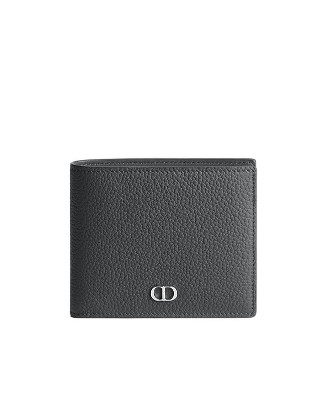 Dior Gray Cdicon Bifold Wallet for men