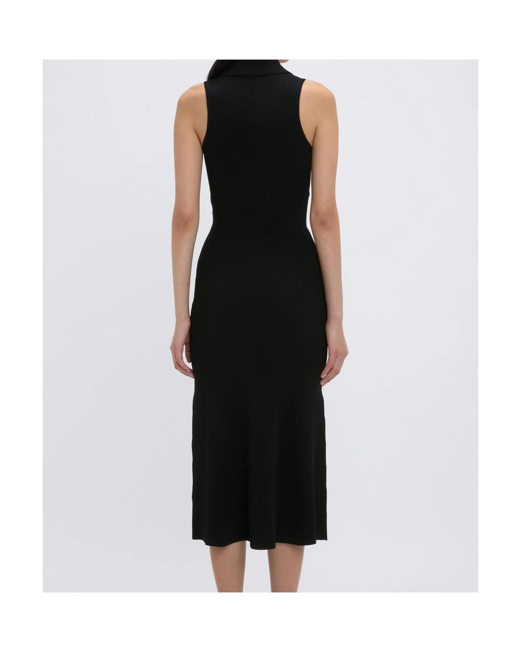 Victoria Beckham Black Sleeveless Dress