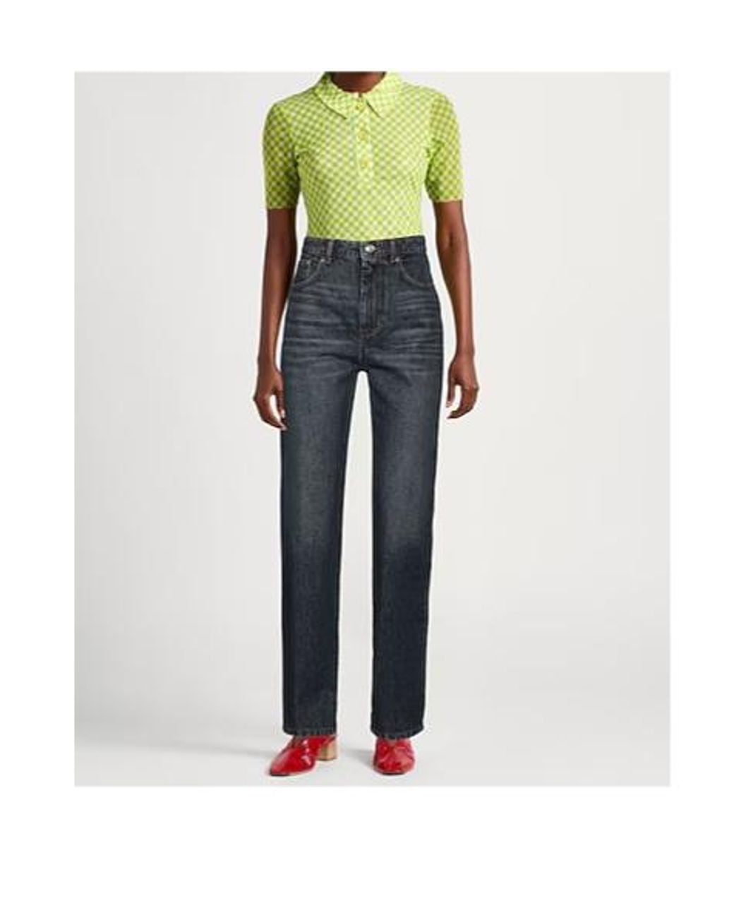 Sportmax Blue Denim Trousers