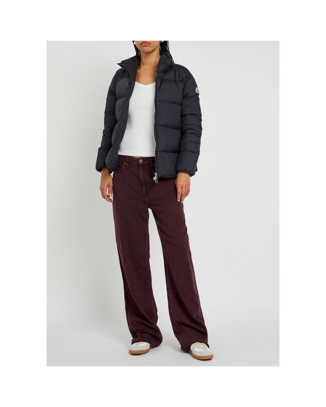Moncler Blue Light And Warm Down Jacket