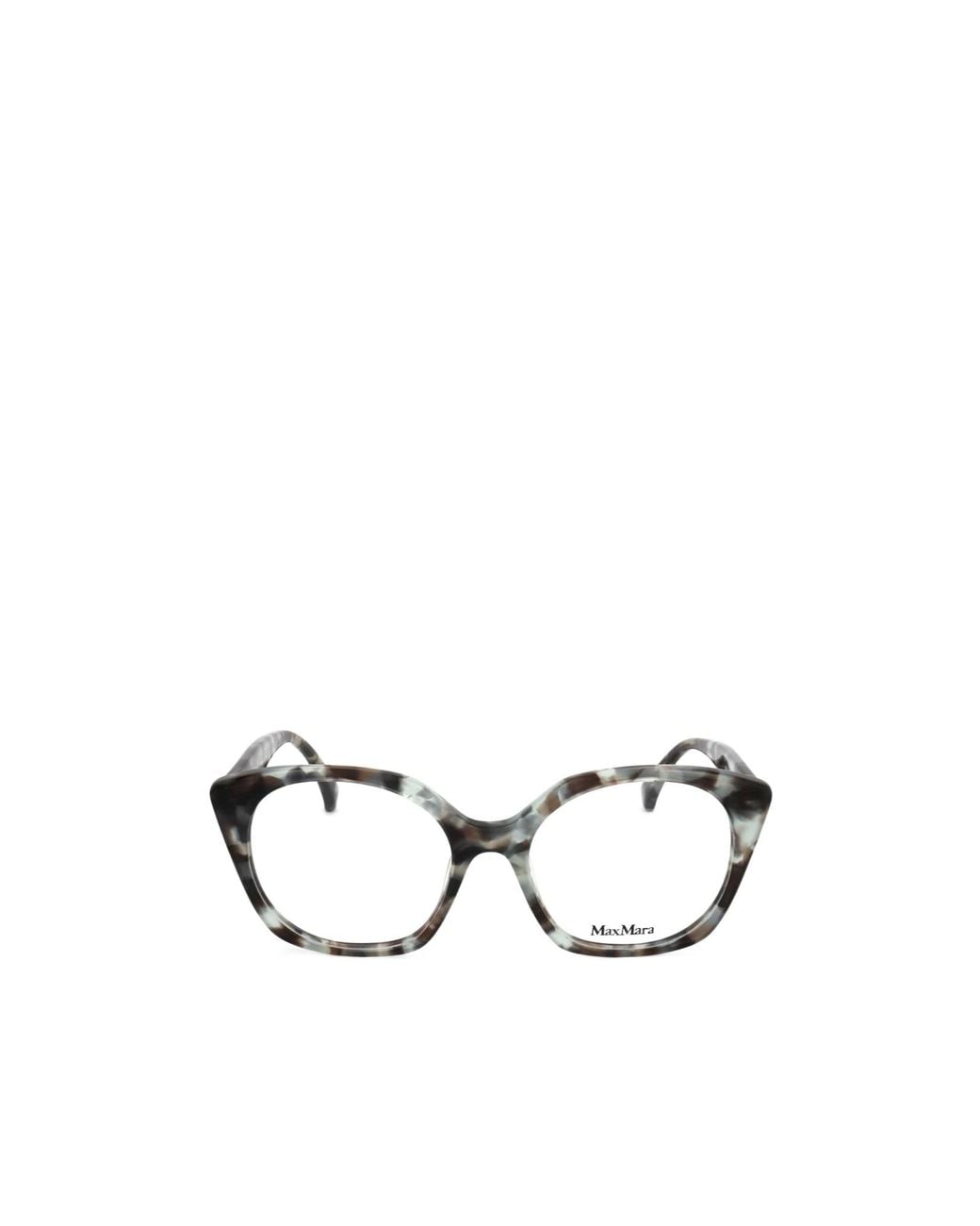 Max Mara White Cat-Eye Glasses