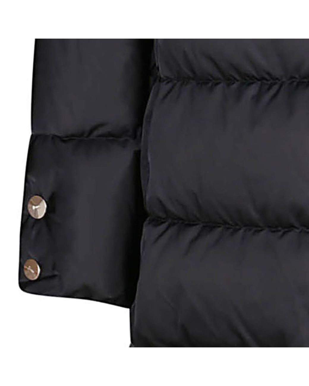 Herno Black Hooded Down Coat