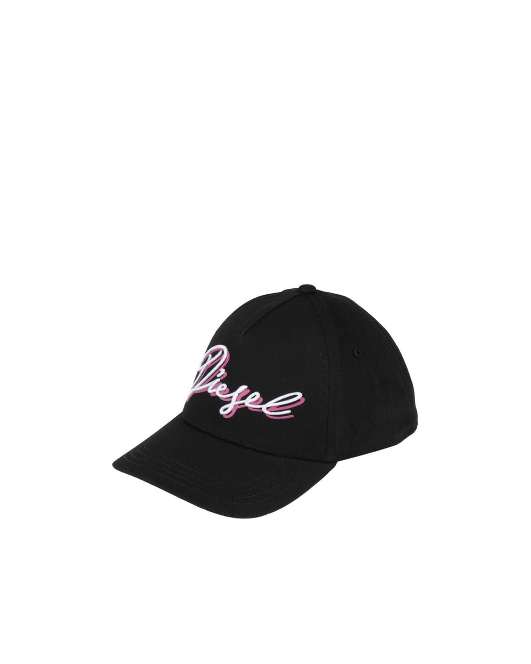 DIESEL Black Simple Baseball Cap