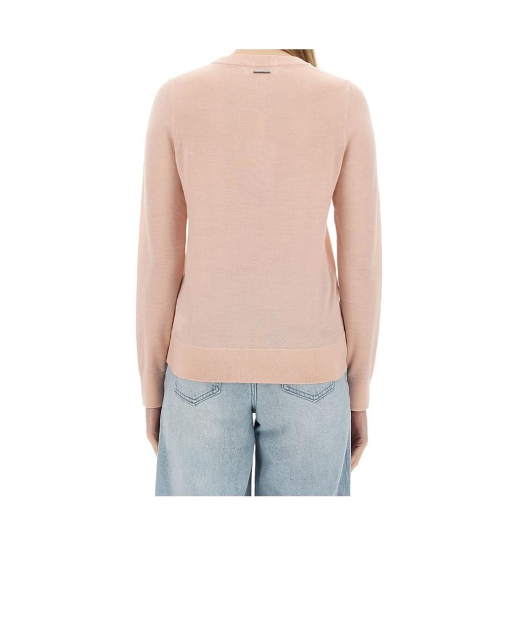 Michael Kors Blue Michael Buttoned Knit Pullover
