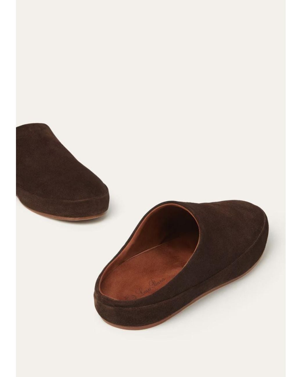 Loro Piana Brown Tomori Walk Mule for men