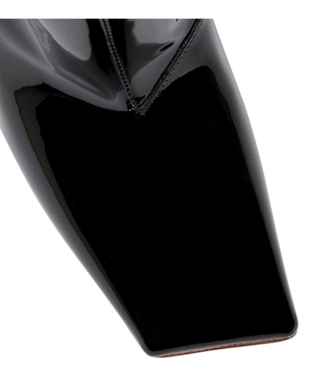 Vetements Black Boomerang Over-The-Knee Boots