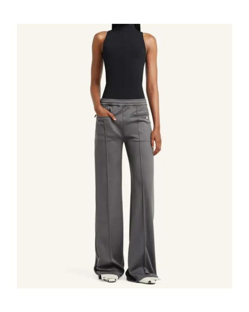 Courreges Gray Courrèges Tracksuit Interlock Trousers