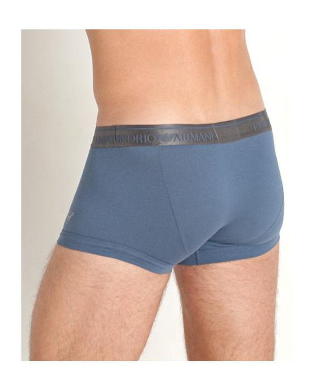Emporio Armani Blue Elastic Waist Underwear for men