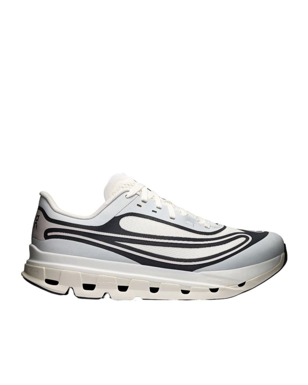 On Shoes White Cloudflow 5 Ad Lace-Up Sneakers for men