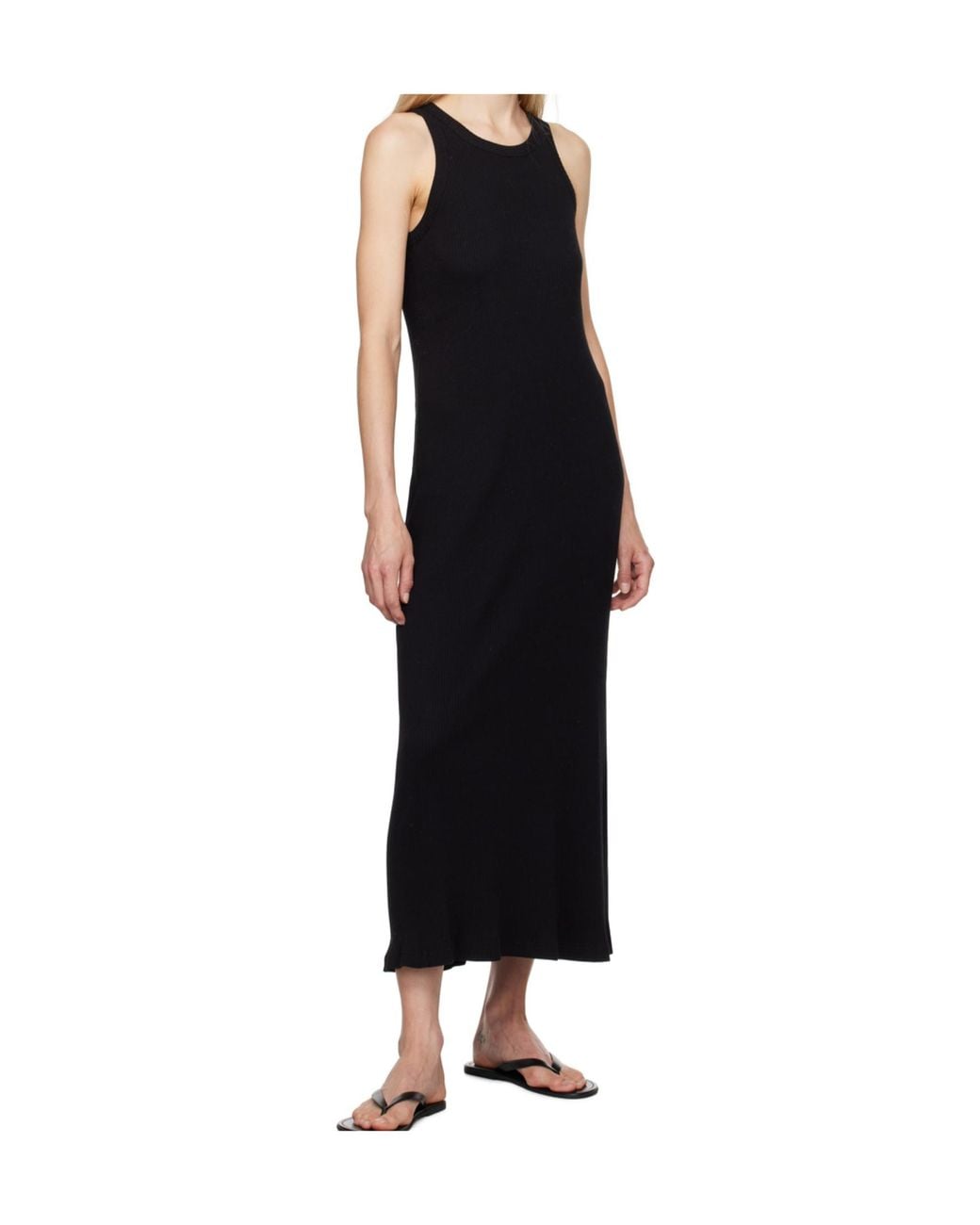 The Row Black Sleeveless Dress