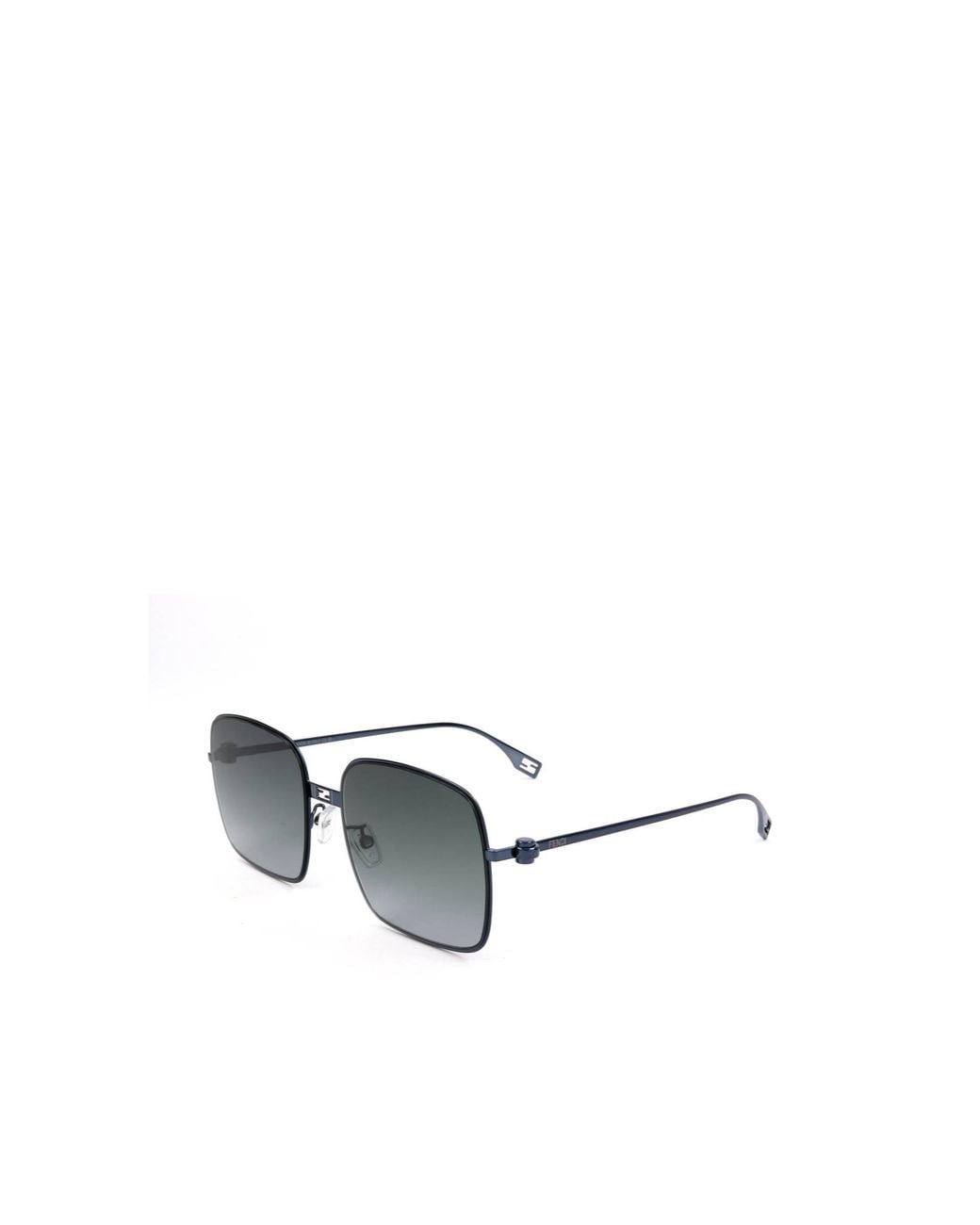 Fendi Multicolor Geometric Frame Sunglasses