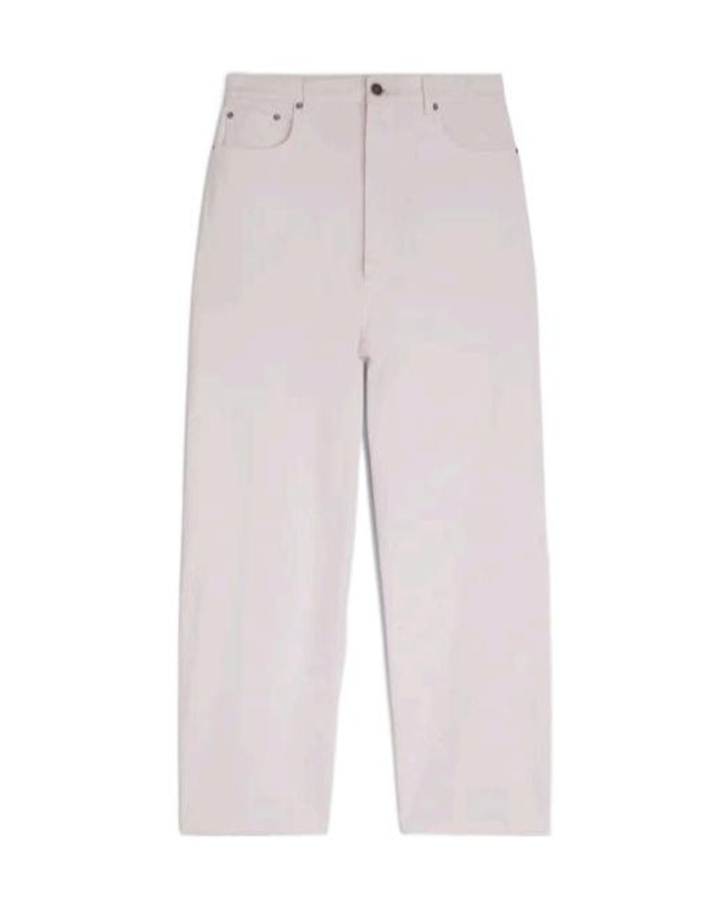 Phoebe Philo White Drop Jeans