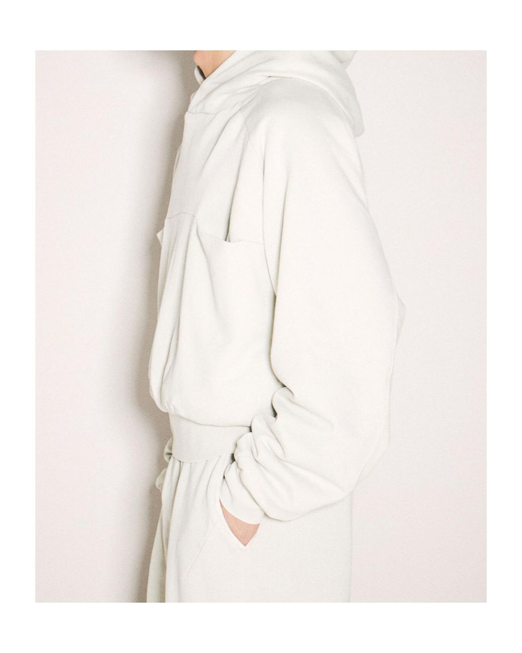 Entire studios White Hoodie for men