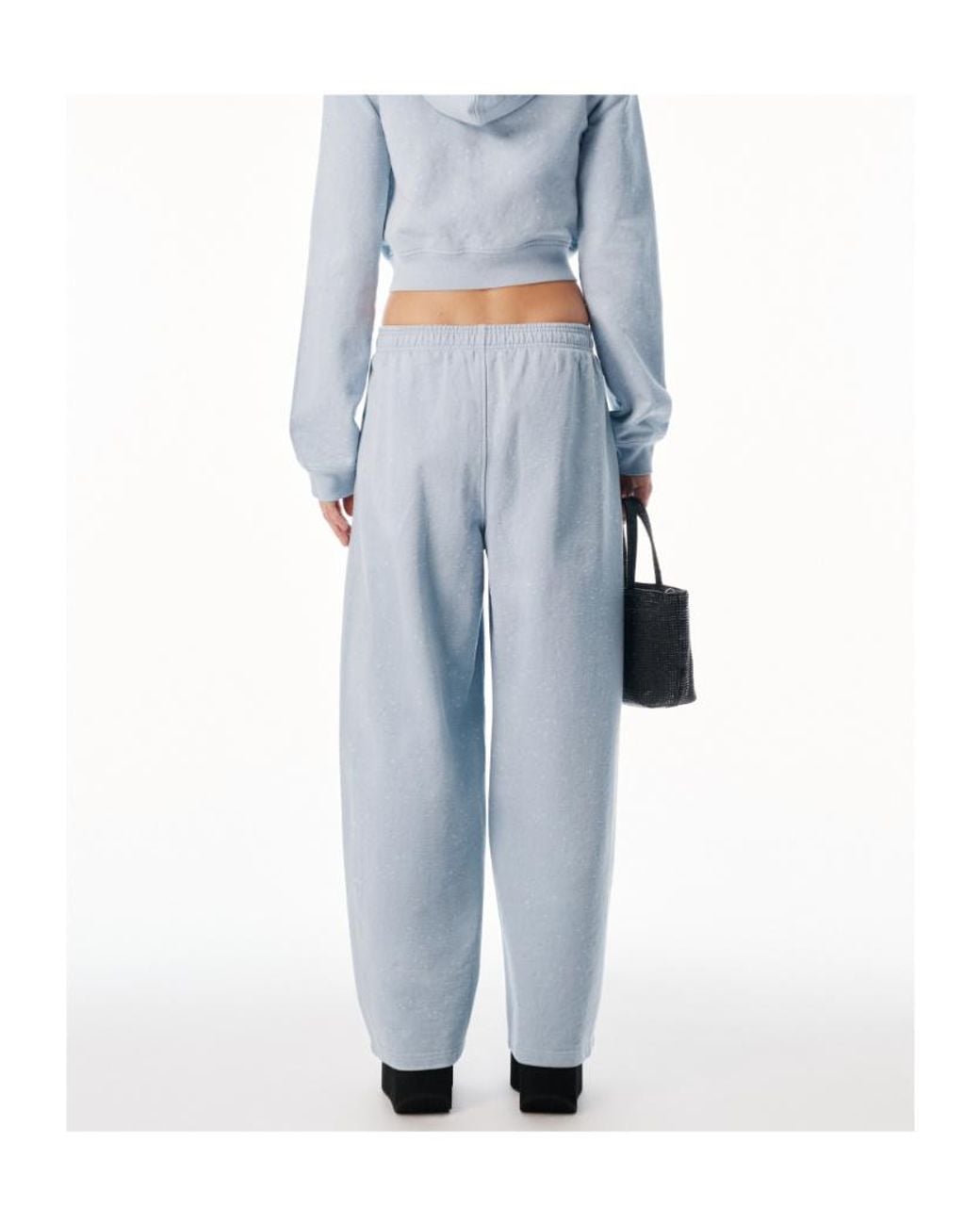Alexander Wang Blue Straight-Leg Pants