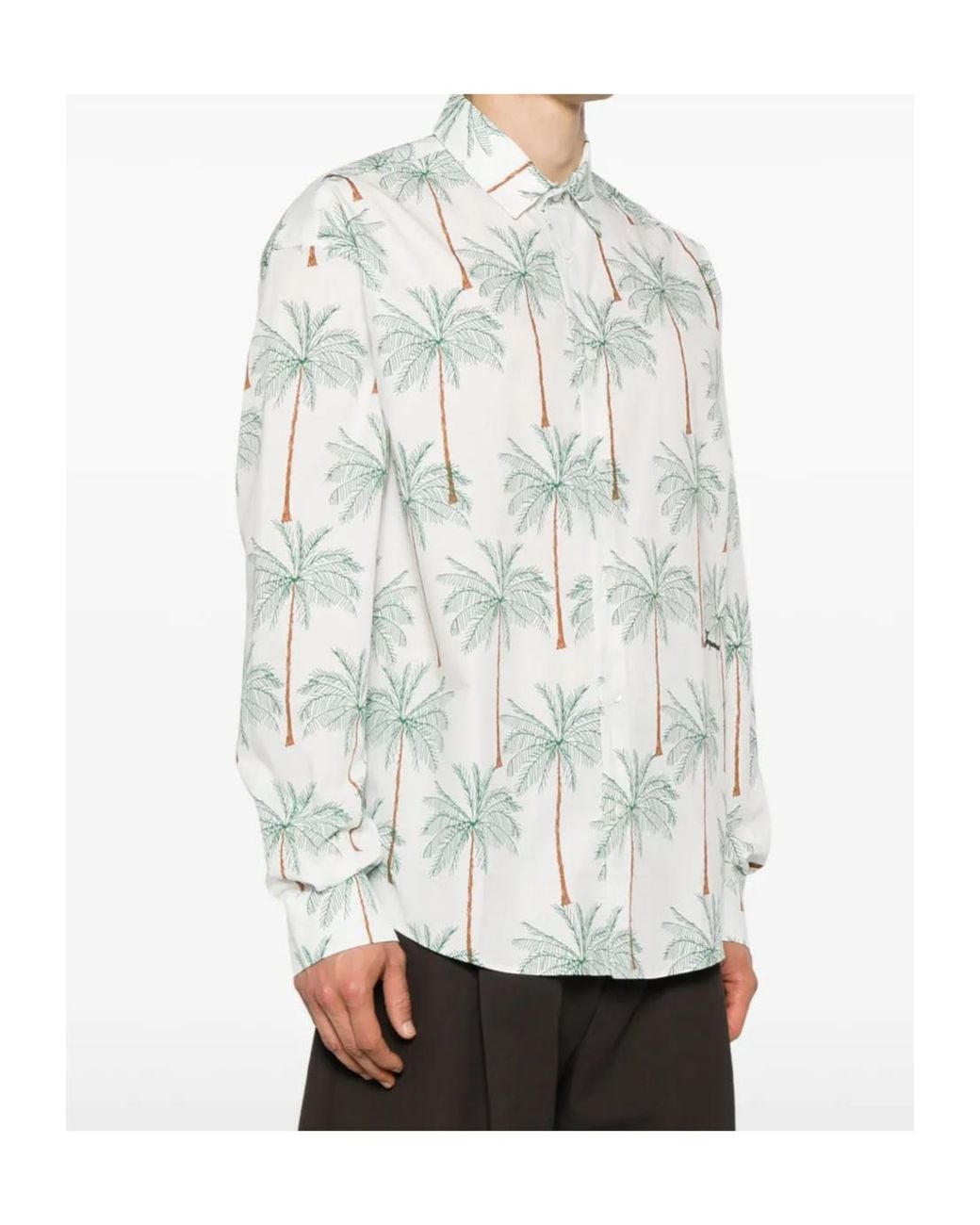 Jacquemus White La Chemise Simon Buttoned Shirt for men