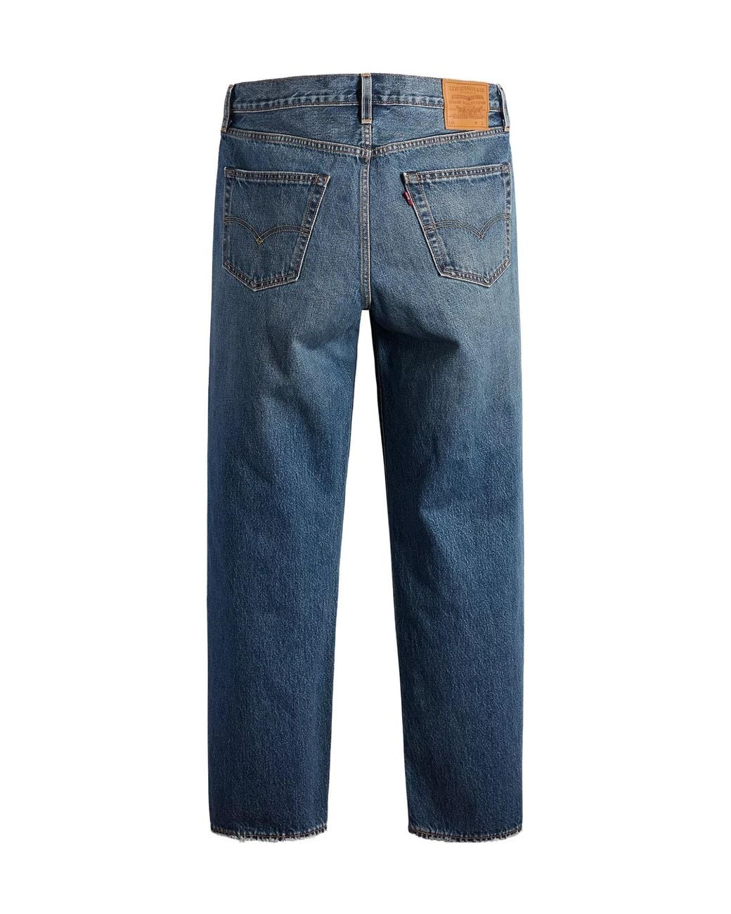 Levi's Blue 568 Relaxed Loose Jeans for men